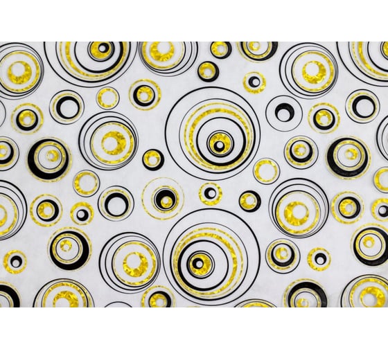 Силиконовое покрытие Dekorelle 023-Y, размер 0,6x20 м, желтый/прозрачный фон 214023-2 1