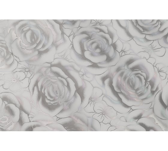 Силиконовое покрытие Dekorelle 021-S, размер 0,6x20 м, серебро/прозрачный фон 214021-1 1