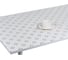 Силиконовое покрытие Dekorelle 049-S, размер 0,6x20 м, серебро/белый фон 214049 1