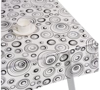 Силиконовое покрытие Dekorelle 023-S, размер 0,8x20 м, серебро/прозрачный фон 224023