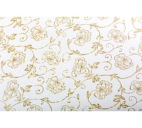 Силиконовое покрытие Dekorelle 004-G, размер 0,8x20 м, золото/прозрачный фон 224004