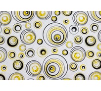 Силиконовое покрытие Dekorelle 023-Y, размер 0,8x20 м, желтый/прозрачный фон 224023-2