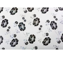 Силиконовое покрытие Dekorelle 020-B, размер 0,8x20 м, черный/прозрачный фон 224020
