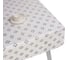 Силиконовое покрытие Dekorelle 049-S, размер 1,2x20 м, серебро/белый фон 244049 1