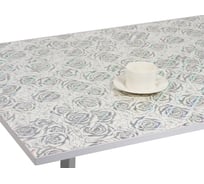 Силиконовое покрытие Dekorelle 021-S, размер 1,0x20 м, серебро/прозрачный фон 234021-1