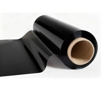 Силиконовое покрытие Dekorelle 1,2x20 м, черное, глянец, толщина 0,8 мм 156B