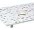 Силиконовое покрытие Dekorelle 129-SW, размер 1,0x20 м, серебро/белый фон 234129-1 1