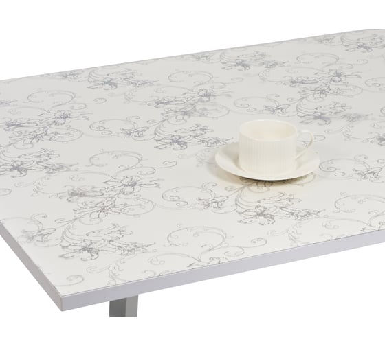 Силиконовое покрытие Dekorelle 180-S, размер 1,0x20 м, серебро/прозрачный фон 234180-1 1