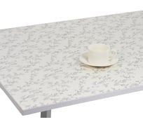 Силиконовое покрытие Dekorelle 181-S, размер 1,0x20 м, серебро/прозрачный фон 234181