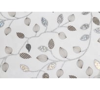 Силиконовое покрытие Dekorelle 129-SW, размер 1,2x20 м, серебро/белый фон 244129-1