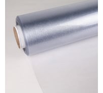 Силиконовое покрытие Dekorelle прозрачное, 1,2x20 м, рифленое, толщина 0,8 мм 143R