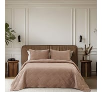 Покрывало The Eleventh Kingdom Евро (240x260), с наволочками 50x70 (2 шт.), Дилан песочный 11KBSP2426DY73