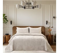 Покрывало The Eleventh Kingdom Евро (240x260), с наволочками 50x70 (2 шт.), Шелфорд светло-серый 11KBSP2426SH81