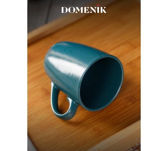 Кружка DOMENIK TRENDY сине-зеленая, 360 мл DMM016