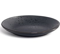 Тарелка десертная DOMENIK DROPS черный, 20 см DMD162