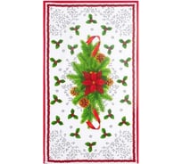 Набор кухонных полотенец Доляна Новогоднее печенье 35х60 см - 2 шт, 100% хлопок 6988432