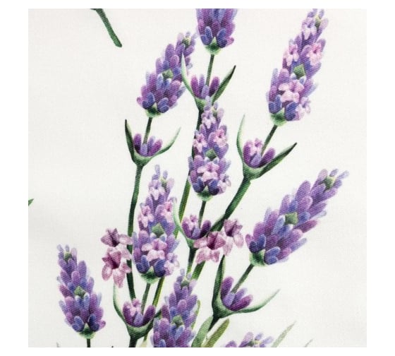 Набор салфеток Этель с декоративными кольцами Lavender 40х40 см - 2 шт, 100% хлопок, саржа 9361846