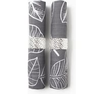 Набор салфеток Этель с декоративными кольцами Ease 40х40 см - 2 шт, 100% хлопок, репс 10700192