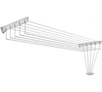 Настенно-потолочная сушилка Nika 8м СНП 1.6 белая НИКА-СНП1.6/БЕЛАЯ