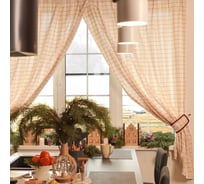 Комплект штор для кухни Этель с подхватами Bright cage 150х180 см 2 шт, 100% хлопок 10658873