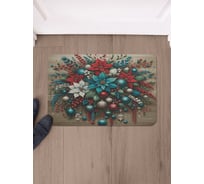Коврик в прихожую JoyArty Композиция к празднику 58x38 см sbmrec_sd3913_58x38