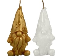 Свеча декоративная МУЛЬТИДОМ Гном, 9х4х3 см, 2 цвета МС5-135