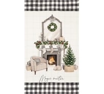Подарочный набор Этель Magic winter, фартук, полотенце, прихватка 5389250