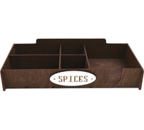 Подставка для специй МУЛЬТИДОМ Мокошь, 33,5х15х7 см МБ18-373