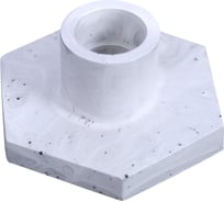 Подсвечник МУЛЬТИДОМ Геометрия, 8х9х4 см МС5-303