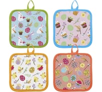 Прихватка МУЛЬТИДОМ Пасхальное настроение 16х16 см HN22-242