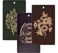 Доска разделочная МУЛЬТИДОМ Гарафена, 29х17 см, 3 дизайна МТ88-485