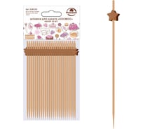 Шпажки для канапе МУЛЬТИДОМ Космос (золото), набор 24 шт., длина 12 см VL80-591