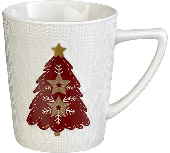 Набор из двух кружек Tkano Joyful Christmas из коллекции New Year Essential, 380 мл TK24-NY_CU0002