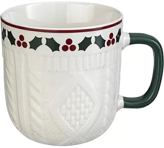 Набор из двух кружек Tkano Warm Celebration из коллекции New Year Essential, 400 мл TK24-NY_CU0001