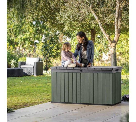 Сундук Keter Darwin Box 570L зеленый 259325