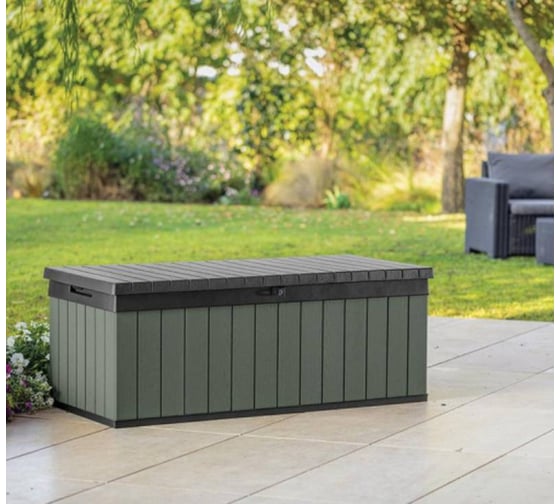 Сундук Keter Darwin 380L зеленый 258896