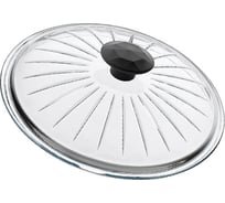 Стеклянная крышка без обода Катюша 24 см 24-ВФ