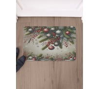 Коврик в прихожую JoyArty Праздничная атмосфера 58x38 см sbmrec_sd3958_58x38