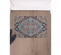 Коврик в прихожую придверный JoyArty Цветочный орнамент 58x38 см sbmrec_33877_58x38