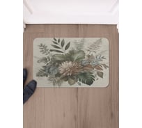 Коврик в прихожую JoyArty прямоугольный Винтажные цветы 58x38 см sbmrec_sd3553_58x38