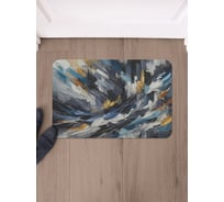 Коврик в прихожую JoyArty прямоугольный Акварель кистью 58x38 см sbmrec_sd3464_58x38