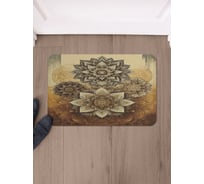 Коврик в прихожую JoyArty прямоугольный Волшебный лотос 58x38 см sbmrec_sd3450_58x38