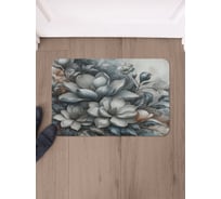 Коврик в прихожую JoyArty прямоугольный Бледная магнолия 58x38 см sbmrec_sd3483_58x38
