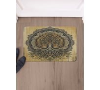 Коврик в прихожую JoyArty прямоугольный Дерево жизни 58x38 см sbmrec_sd3506_58x38