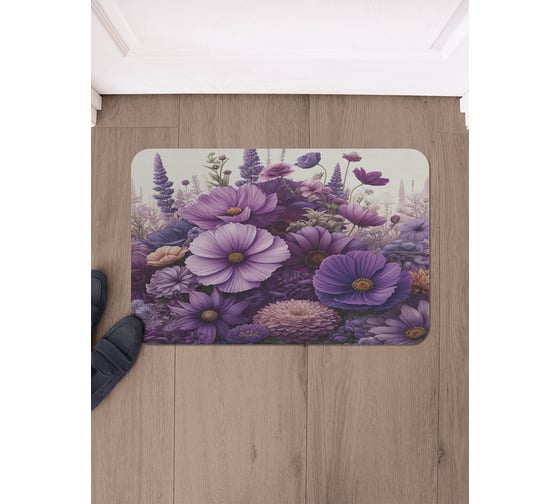Коврик в прихожую JoyArty прямоугольный Космея 58x38 см sbmrec_sd3463_58x38 1