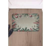 Коврик в прихожую JoyArty прямоугольный Нарядный лес 58x38 см sbmrec_sd3956_58x38