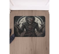 Коврик в прихожую JoyArty прямоугольный Оборотень 58x38 см sbmrec_sd3840_58x38