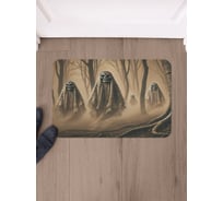 Коврик в прихожую JoyArty прямоугольный Привидения идут 58x38 см sbmrec_sd3843_58x38