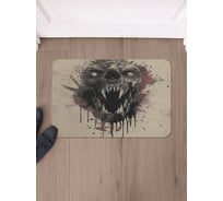 Коврик в прихожую JoyArty прямоугольный Монстр в темноте 58x38 см sbmrec_sd3853_58x38