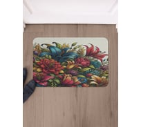 Коврик в прихожую JoyArty прямоугольный Цветочное настроение 58x38 см sbmrec_sd3526_58x38